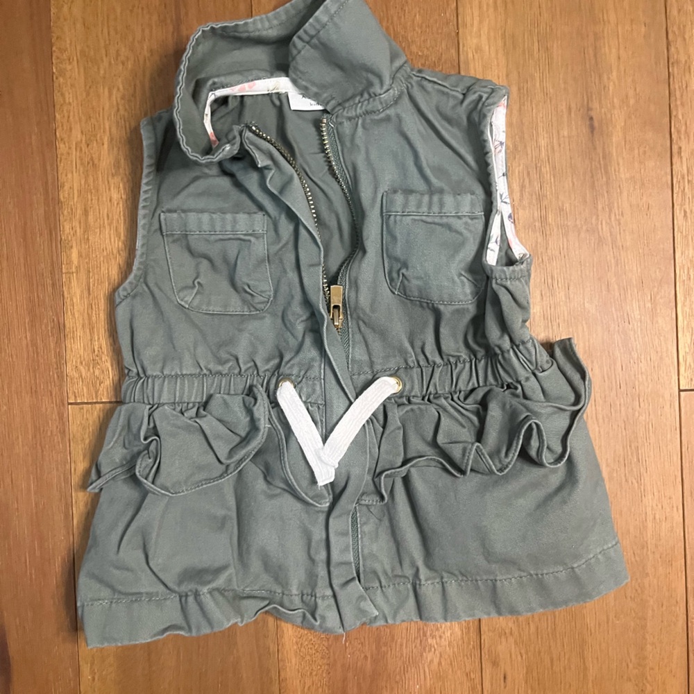 Baby Aspen Green Kids Vest